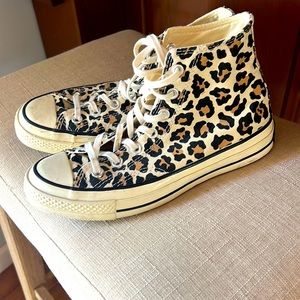 Converse High top Leopard